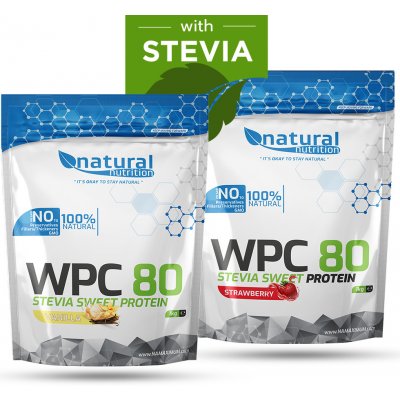 Natural Nutrition WPC 80 Lactose Free 1000 g – Zbozi.Blesk.cz