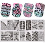 Velká razítkovací destička na nehty Beauty Lux XL 036 – Hledejceny.cz