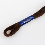 Niťárna Vyšívací příze NORMA / BAVLNKA 7892 čokoládová hnědá, jednobarevná, 1,5g/15m – Zbozi.Blesk.cz