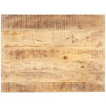 Omaxi 793603 Stolní deska masivní mangovníkové dřevo 15–16 mm 90 x 60 cm – Zboží Dáma