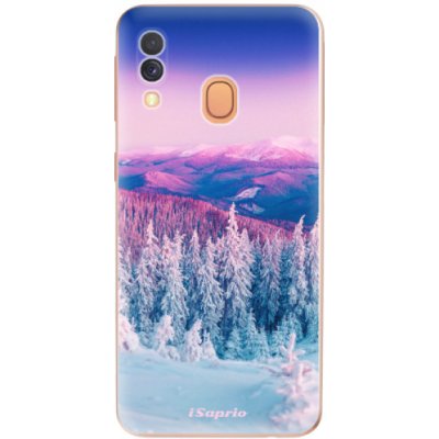 Pouzdro iSaprio - Winter 01 - Samsung Galaxy A40 – Zboží Mobilmania