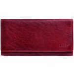Lagen dámská tmavě červená kožená V 102 T wine RED – Zboží Mobilmania