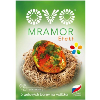 Nohel Garden Barva na vajíčka OVO MRAMOR 5 barev + rukavice 5x5ml – Hledejceny.cz