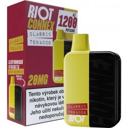 Riot Connex Kit Classic Tobacco 10 mg 1200 potáhnutí 1 ks