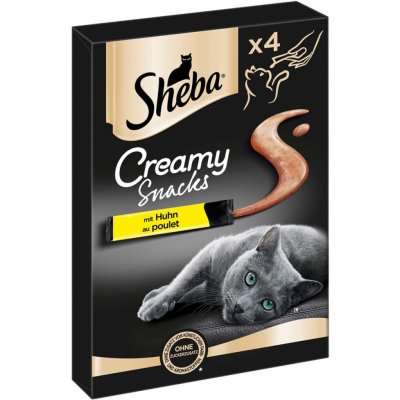 Sheba Creamy Snacks kuřecí 8 x 12 g – Zbozi.Blesk.cz