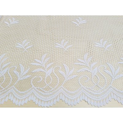 Žakárová záclona V 127 bílá 170 cm – Hledejceny.cz