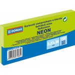 Samolepicí bloček 51 x 38 mm 3 x 100 listů neonově Varianta: zelený – Hledejceny.cz