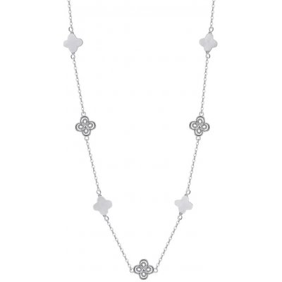 Majya Stříbrný řetízek s přívěsky 11880 – Zboží Dáma