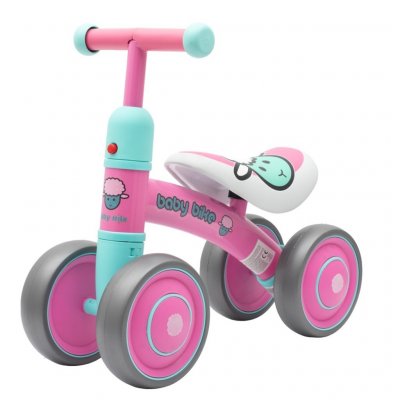 Baby Mix Baby Bike růžové – Zboží Mobilmania