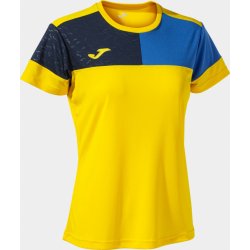 JOMA Dámské triko Camiseta Manga Yellow-Royal žlutá/modrá