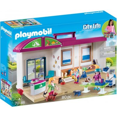 Playmobil 70146 Přenosná veterinární stanice – Zboží Živě