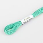 Niťárna Vyšívací příze NORMA / BAVLNKA 6522 azurově tyrkysová, jednobarevná, 1,5g/15m – Zboží Dáma