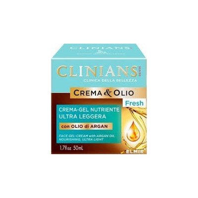 Cinians Crema Olio Fresh Face Gel-Cream with Argan Oil 50 ml – Zbozi.Blesk.cz