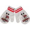 Dětské rukavice Disney Minnie mouse světle šedé palčákové rukavice