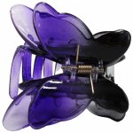 Dvoubarevný skřipec na vlasy Barva: modrá – Zboží Dáma