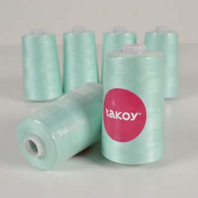 Takoy Overlock / coverlock polyesterová nit TKY 5000 barva mentolová – Zboží Mobilmania