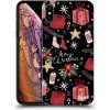 Pouzdro a kryt na mobilní telefon Apple Picasee ULTIMATE CASE Apple iPhone XS Max - Christmas