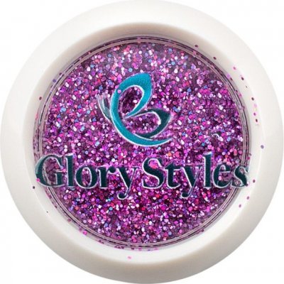 GloryStyles Glitry na nehty tmavě fialová – Hledejceny.cz