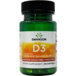 Swanson Vitamin D3 4000 IU 90 kapslí – Hledejceny.cz