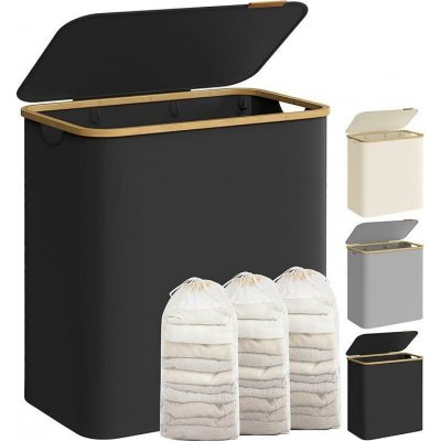 Songmics Leslie 150 L černý – Hledejceny.cz
