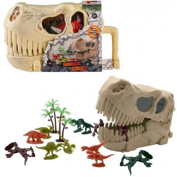 TOYCOMPANY dinosauři hrací sada s lebkou Dinorassic 35 ks