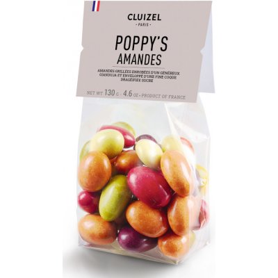 Michel Cluizel Obří lentilky Poppy's Amandes Grilée 130 g – Hledejceny.cz