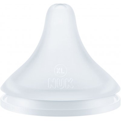 NUK savička Perfect Match velikost XL 6+m natural 2 ks – Zboží Dáma