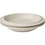 Bolia Hluboký talíř Edge Deep Plate 21 cm ecru stoneware 2 ks – Zboží Dáma