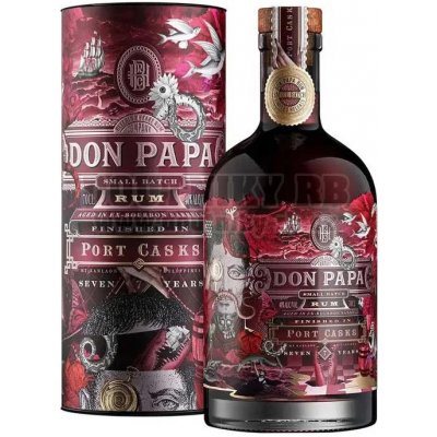 Don Papa Port Cask 0,7 l (tuba)