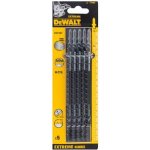 DeWALT DT2167 Pilové plátky HCS, pro hrubé řezy ve stavebním dříví do 120 mm, 5 ks (T744D) – Zboží Dáma