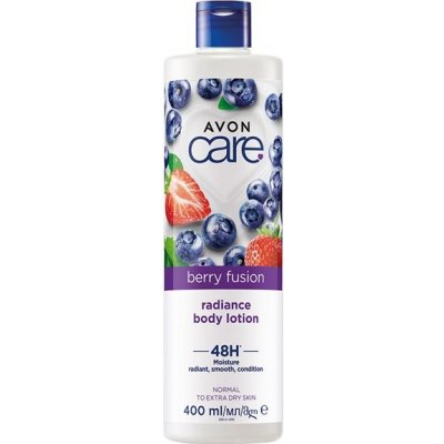 Avon Care Rozjasňující tělové mléko s výtažky z borůvek a jahod 400 ml