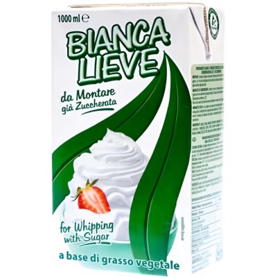 Bianca Lieve Krém rostlinný slazený 26% 1 l – Zboží Dáma
