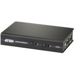 Aten CS-72D KVM přepínač 2:1, DVI, USB, audio, včetně kabelů – Hledejceny.cz