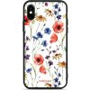 Pouzdro a kryt na mobilní telefon Apple Pouzdro Mobiwear Glossy Apple iPhone X - G032G - Luční kvítí