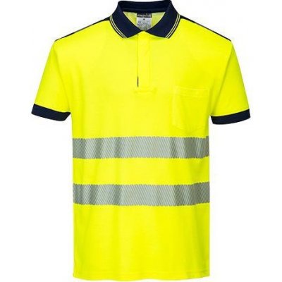 Reflexní polokošile s krátkým rukávem PW3 Hi-Vis žlutá/modrá vel. – Zboží Mobilmania