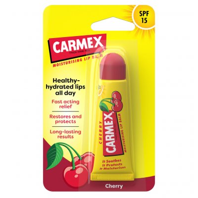 Carmex Cherry Lip Balm SPF15 Balzám na rty 10 g – Zboží Dáma