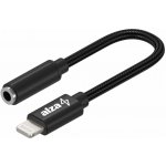 AlzaPower Lightning MFi (M) to 3.5mm Jack (F) 0.1m černý APW-ADMFI3J01B – Sleviste.cz