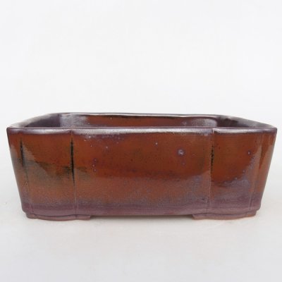 E-bonsai keramická bonsai miska 20,5 x 17 x 7 cm hnědá – Zboží Dáma