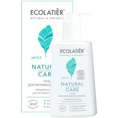 Ecolatier Gel pro intimní hygienu Denní přírodní péče 250 ml – Zboží Mobilmania