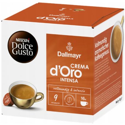 Dallmayr Crema D´Oro Intensa kapsle do Dolce Gusto 16 ks – Sleviste.cz