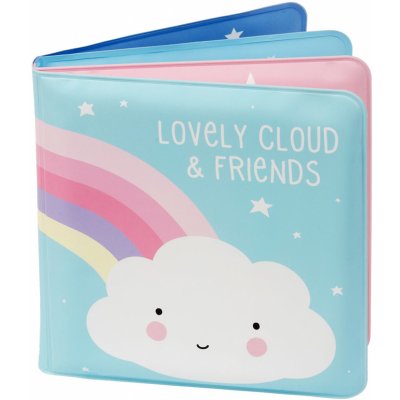 A Little Lovely Company Kniha do vany Lovely cloud & friends – Zboží Mobilmania