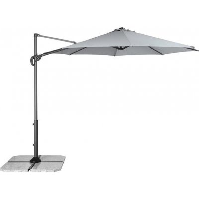 DERBY Slunečník zahradní RAVENNA SMART, šedá 300cm