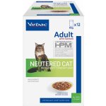 Virbac Veterinary Adult Neutered Salmon chunks gravy 12 x 85 g – Hledejceny.cz