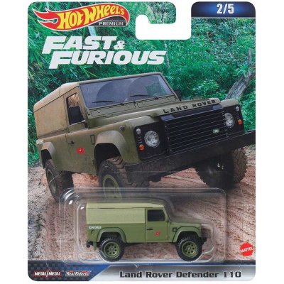 Hot Wheels Premium Fast & Furious Land Rover Defender 110 – Zbozi.Blesk.cz