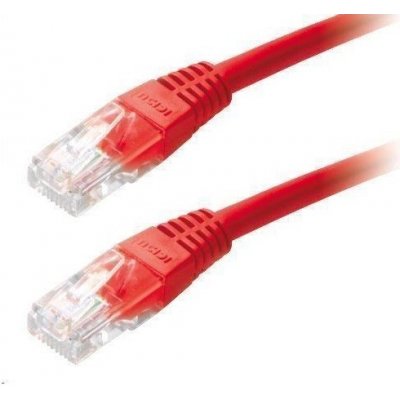 XtendLan PK_5UTP005red Cat 5e, UTP 0,5m, červený – Hledejceny.cz
