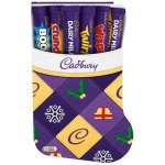 Cadbury vánoční punčocha s výběrem čokoládových tyčinek 174 g – Zboží Dáma