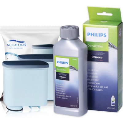 Philips Sada Aqualogis 2x AL-Clean + 1x odvápňovač 250ml – Hledejceny.cz