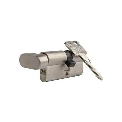 Assa Abloy FAB 3H.02/BDNs KO 45+45K 6kl. FAB HOME s knoflíkem NIKL – Hledejceny.cz