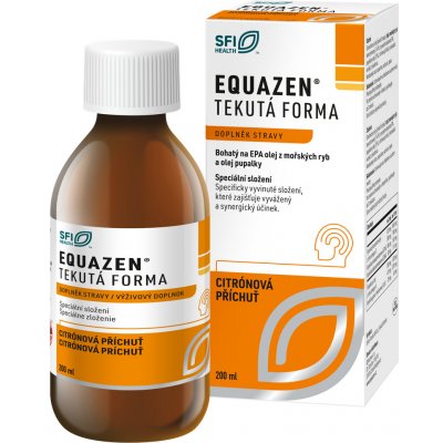 EQUAZEN tekutá forma s příchutí citrónu 200 ml – Hledejceny.cz