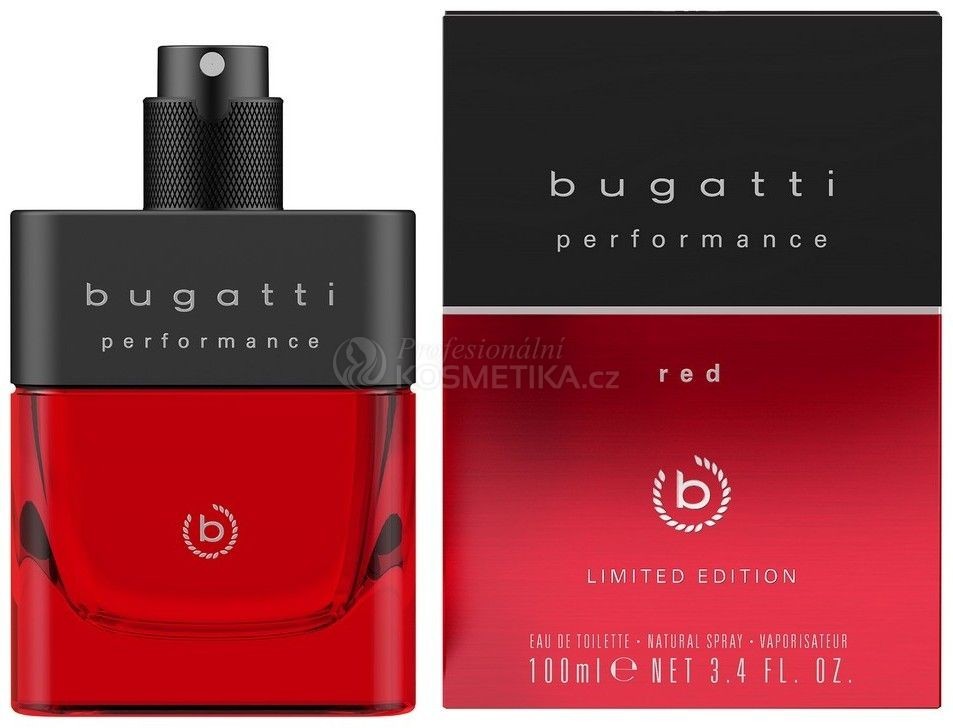 Bugatti Performance Red toaletní voda pánská 100 ml tester
